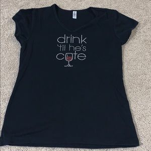 Chris’ s Stuff tee shirt black large